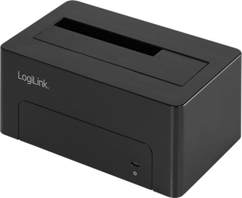 LogiLink QP0027 Speicherlaufwerk-Docking-Station USB 3.2 Gen 2 (3.1 Gen 2) Type-C Schwarz