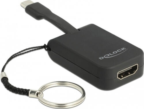 DeLOCK 63942 Videokabel-Adapter 0,03 m USB Typ-C HDMI Schwarz