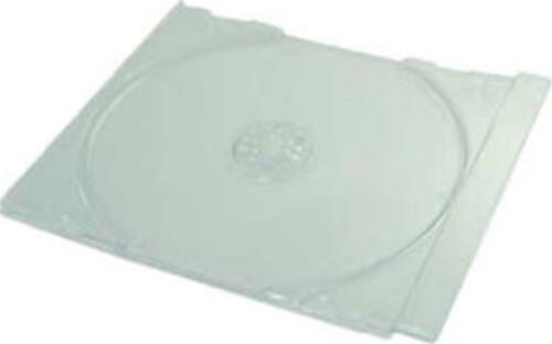 MediaRange BOX112-200 CD-Hülle Schmuckschatulle 1 Disks Transparent