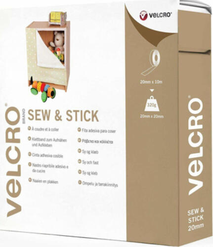 Velcro VEL-EC60261 Klettverschluss Weiß 1 Stück(e)