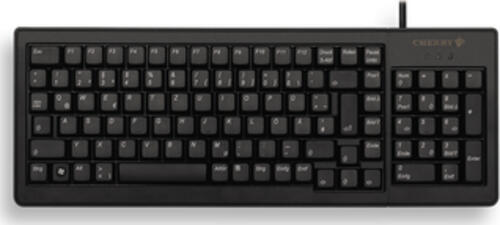 CHERRY XS G84-5200 Tastatur USB + PS/2 AZERTY Französisch Schwarz