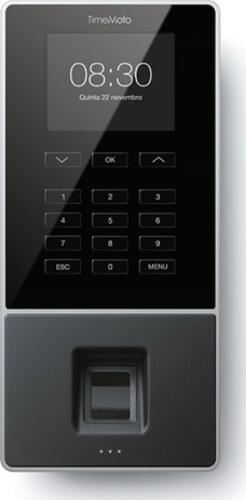 Safescan 125-0586 Zeitkartenmaschine Schwarz Fingerabdruck, Passwort, Smart card AC TFT Ethernet/LAN