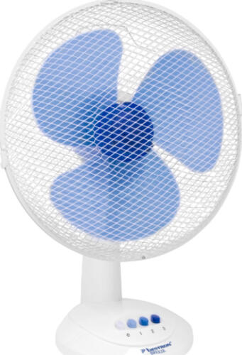 Bestron DDF35W Ventilator Blau, Weiß