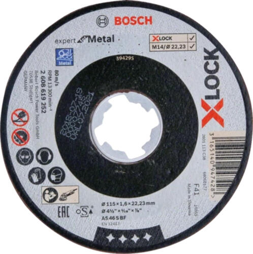 Bosch 2 608 619 252 Winkelschleifer-Zubehör Schneidedisk