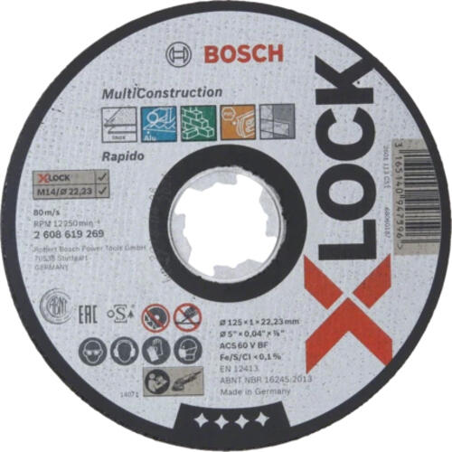 Bosch X-LOCK MULTI CONSTRUCTION Schneidedisk