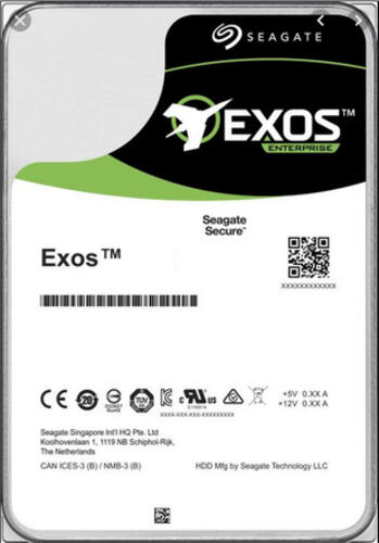 Seagate Exos X16 3.5 14 TB SAS