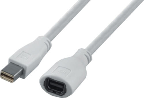 M-Cab 2200016 DisplayPort-Kabel 1 m Mini DisplayPort Weiß