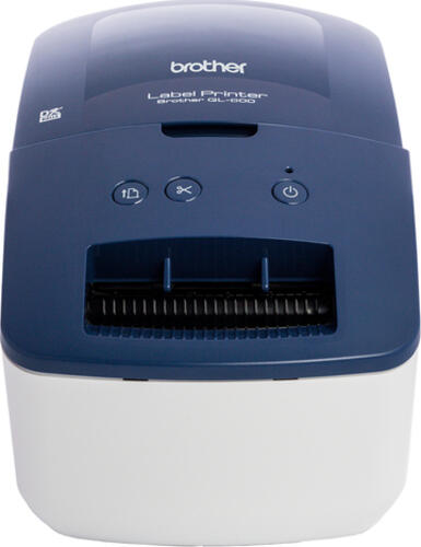 Brother QL-600RXX1 Etikettendrucker Direkt Wärme 300 x 600 DPI 71 mm/sek Kabelgebunden DK