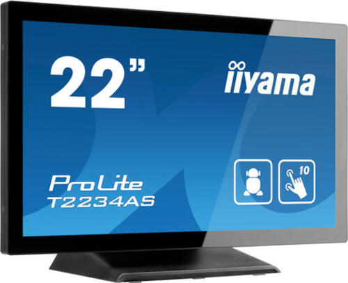 iiyama ProLite T2234AS-B1 Computerbildschirm 54,6 cm (21.5) 1920 x 1080 Pixel Full HD Touchscreen Multi-Nutzer Schwarz