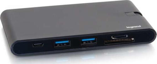 C2G 82117 laptop-dockingstation & portreplikator USB 2.0 Type-C Schwarz