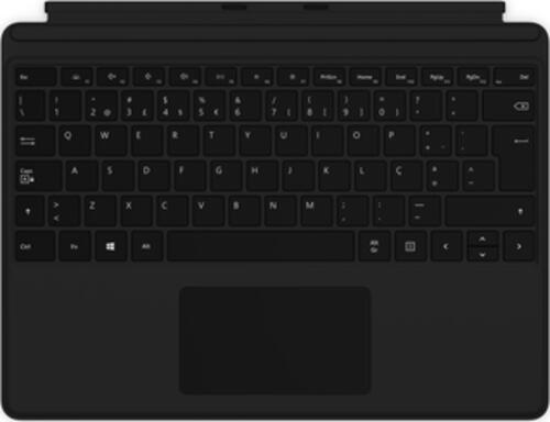 Microsoft Surface Pro X Keyboard Schwarz QWERTY
