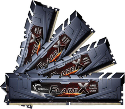 G.Skill Flare X (for AMD) F4-3200C16Q-32GFX Speichermodul 32 GB 4 x 8 GB DDR4 3200 MHz