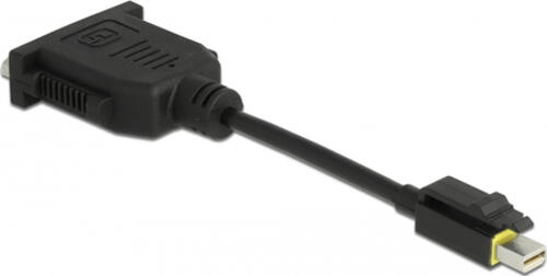 DeLOCK 65979 Videokabel-Adapter 0,15 m Mini DisplayPort DVI Schwarz