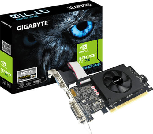 Gigabyte GV-N710D5-2GIL Grafikkarte NVIDIA GeForce GT 710 2 GB GDDR5