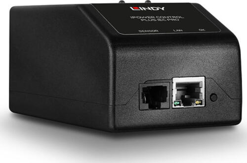 Lindy IEC PRO Ethernet/LAN Schwarz