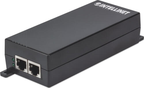 Intellinet Gigabit High-Power PoE+ Injektor, 1 x 30 Watt-Port, IEEE 802.3at/af Power over Ethernet (PoE+/PoE), Kunststoffgehäuse