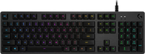 Logitech G G512 CARBON LIGHTSYNC RGB Mechanical Gaming Keyboard with GX Brown switches Tastatur USB Portuguesisch Karbon