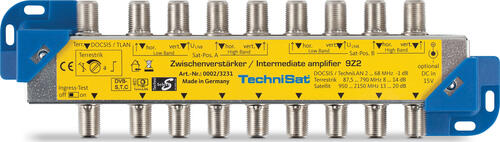 TechniSat 9Z2 Kabelsplitter Silber, Gelb