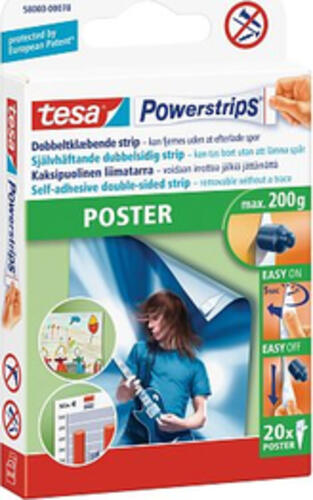 TESA Powerstrips POSTER Montageband