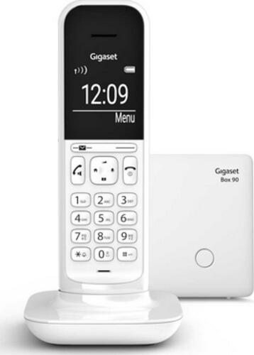 Gigaset CL390A Analoges/DECT-Telefon Weiß