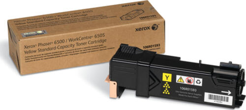 Xerox Phaser 6500, WorkCentre 6505 Standardkapazität-Tonermodul Gelb (1000 Seiten) - 106R01593