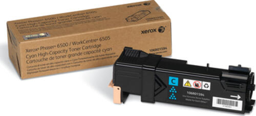 Xerox Phaser 6500 / WorkCentre 6505 Tonermodul Cyan (2500 Seiten) - 106R01594
