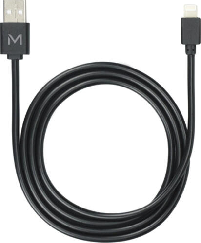 Mobilis 001279 Lightning-Kabel 1 m Schwarz