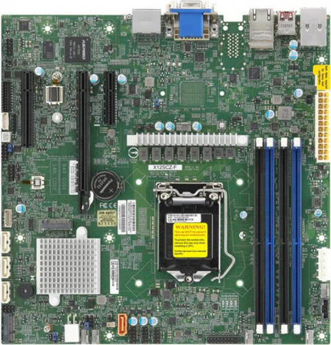 Supermicro MBD-X12SCZ-QF Intel Q470 LGA 1200 (Socket H5) micro ATX