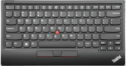 Lenovo ThinkPad TrackPoint Keyboard II Tastatur RF Wireless + Bluetooth QWERTY Italienisch Schwarz