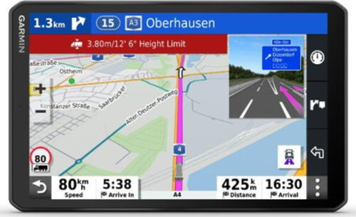 Garmin dzl LGV800 Navigationssystem Fixed 20,3 cm (8) TFT Touchscreen 387 g Schwarz