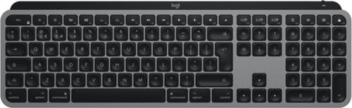 Logitech MX Keys f/ Mac Tastatur RF Wireless + Bluetooth QWERTY Spanisch Grau