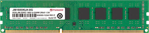 Transcend JetRam JM1600KLU-2G Speichermodul 2 GB 2 x 8 GB DDR3 1600 MHz