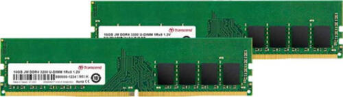 Transcend JetRam JM3200HLB-16GK Speichermodul 16 GB 1 x 8 GB DDR4 3200 MHz