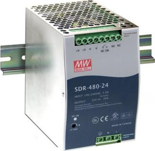 MEAN WELL SDR-480-48 Netzteil & Spannungsumwandler 480 W