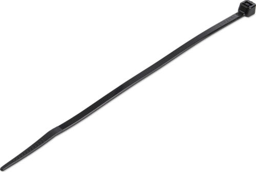 StarTech.com 15 cm Kabelbinder - 3 mm breit, 39 mm Bündeldurchmesser, 18 kg Zugfestigkeit, selbstsichernde Nylon-Kabelbinder mit gebogener Spitze, 94V-2/UL geprüft, schwarz, 1000 Stück