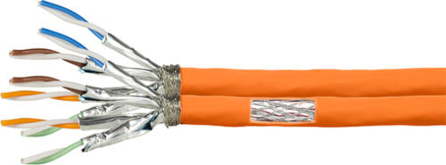 LogiLink CPV0064 Netzwerkkabel Orange 500 m Cat7 S/FTP (S-STP)