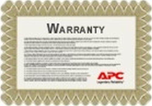 APC 1 Year Extended Warranty for NetworkAIR Air Removal Unit 1 Jahr(e)