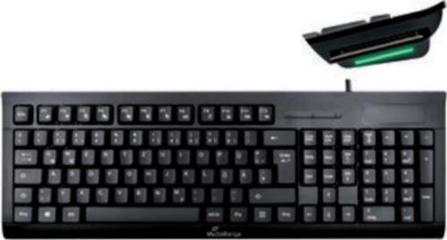 MediaRange MROS114 Tastatur USB QWERTZ Deutsch Schwarz