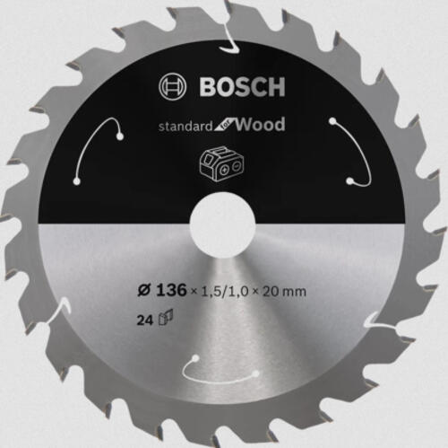 Bosch 2 608 837 668 Kreissägeblatt 13,6 cm 1 Stück(e)