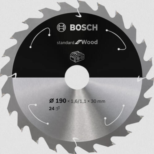 Bosch 2 608 837 708 Kreissägeblatt 19 cm 1 Stück(e)