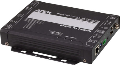 ATEN VE3912T Audio-/Video-Leistungsverstärker AV-Sender Schwarz