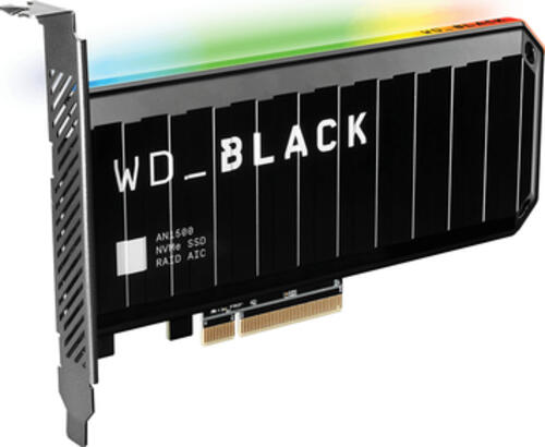 4.0 TB SSD Western Digital WD_BLACK AN1500, PCIe 3.0 x8, lesen: 6500MB/s, schreiben: 4100MB/s SLC-Cached, TBW: 1.2PB