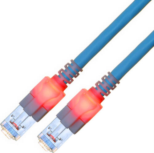 Sacon 442604,050 Netzwerkkabel Blau 0,5 m Cat6 S/FTP (S-STP)