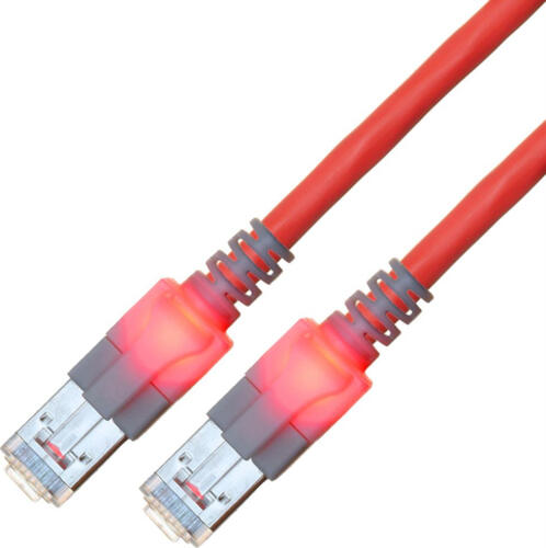 Sacon 442605,050 Netzwerkkabel Rot 0,5 m Cat6 S/FTP (S-STP)