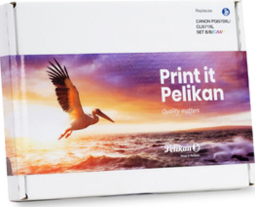 Pelikan PromoPack P56 Druckerpatrone 4 Stück(e) Kompatibel Schwarz, Cyan, Magenta, Gelb