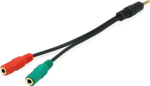 Equip 147943 Audio-Kabel 1,5 m 2 x 3.5mm 3.5mm Schwarz