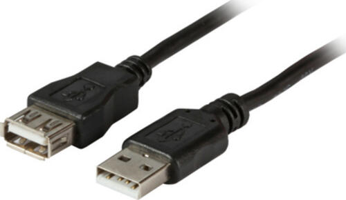 EFB Elektronik K5248SW.3V2 USB Kabel 3 m USB 2.0 USB A Schwarz