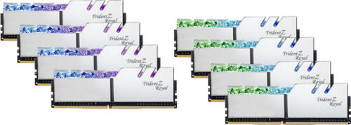 G.Skill Trident Z Royal F4-3200C16Q2-256GTRS Speichermodul 256 GB 8 x 32 GB DDR4 3200 MHz