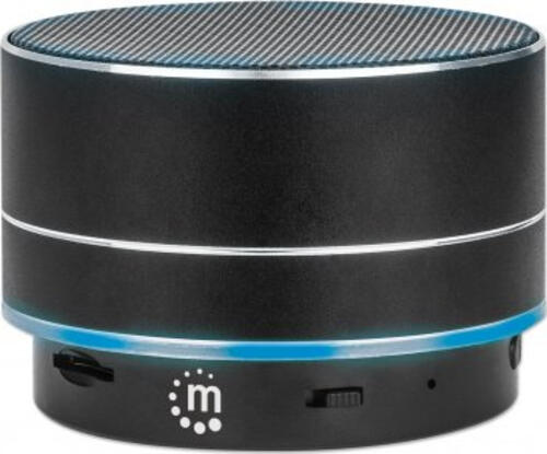 Manhattan Metallic LED-Bluetooth-Lautsprecher