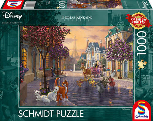 Schmidt Spiele Disney The Aristocats Kontur-Puzzle